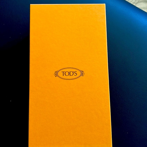 Brand new pair of brown suede Tods